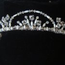Genevieve Tiara in Freshwater Pearls and Swarovski Crystal by Elizabeth Claire