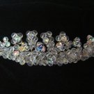 Moonstruck Tiara in Moonstone & Aurora Borealis Tiara by Elizabeth Claire