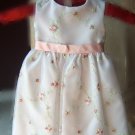 Climbing Pink Roses Infant  Special OccassionDress by Sara Lene