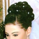Set of 4 Custom  Hair Jewelry Swarovski Crystal Hair Pins in over 30colors