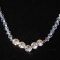 Clear Elegance Crystal Necklace & Earring Set -one of our Creations!