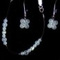Moonstruck 3 Piece Jewelry Set in Moonstone & Aurora Borealis by Elizabeth Claire