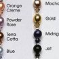 Grace Double Strand Pearl and Crystal Necklace w/ Adjustable Clasp