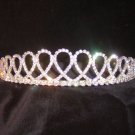 Laila Looped Clear Crystal Tiara
