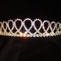 Laila Looped Clear Crystal Tiara