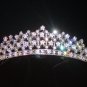 Crystal's Woven Flowers Tiara in Silver