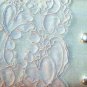 Ivory Silk & Alencon Lace Purse with Pearls and Flower Closure