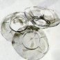 Package of 50 Clear Plastic Favor Saucers