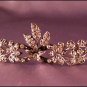 Thomas Knoell's Waterfall Tiara in Antique Silver and Clear & Black Diamond Crystals
