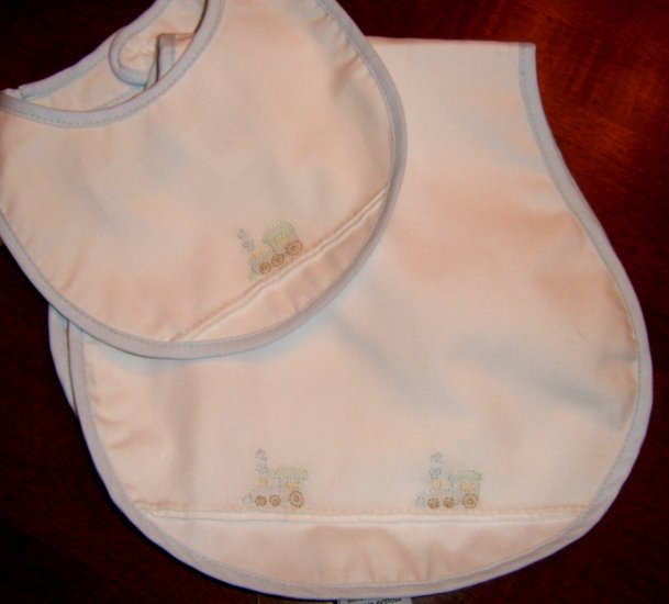 Choo choo Train Cotton Batiste Burp Cloth