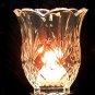 Specially Priced St. George Crystal Tall Scallop Cut Crystal Votive