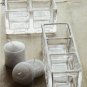 "Links " by Design Ideas Rectangle 3 compartment Candleholder