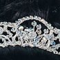 Dyana - delicate crystal tiara in clear or aurora borealis Swarovski crystal
