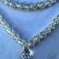 Cara's Treasure Double Strand Swarovski Crystal Necklace & Earring Set