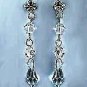 Cara's Treasure Double Strand Swarovski Crystal Necklace & Earring Set