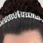 Andrea's Art Deco Tiara with Emerald Cut Swarovski Crystal