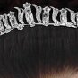 Andrea's Art Deco Tiara with Emerald Cut Swarovski Crystal