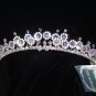 Sabrina Tiara by Renee Romano in Clear Swarovski Crystal