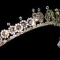 Sabrina Tiara by Renee Romano in Clear Swarovski Crystal