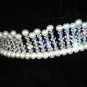 Gleam - Freshwater Pearl & Swarovski Crystal Tiara by Winters &Rain