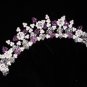 Sparkling Colours Tiara Comb with Pearls & your choice of Swarovski Crystals