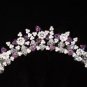 Sparkling Colours Tiara Comb with Pearls & your choice of Swarovski Crystals