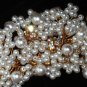Pearls & Gold  Handcrafted Tiara Comb