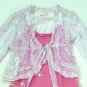 My Sister Sam "Dream Baby" White Ruffled Jacket-Specially Priced!