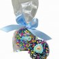 1 Dozen Baby  Boy Theme Chocolate Dipped Oreos, Individually wrapped.