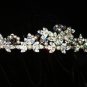 Falling leaves Tiara in Swarovski Crystal & Rhodium
