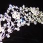 Cara's Crystal Crown in Silver with Crystals accented with pearls