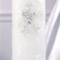 Pearl Garden Unity Candle with Free Tapers & Candle Sticks-a !wonderful candle stablizier