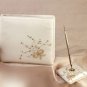 Champagne Bow Guest Book & Pen Set