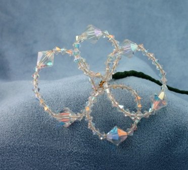 Swarovski Crystal Loop Bouquet/Cake Crystal Pick