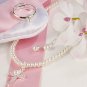 Cross Flower Girl/Communion 3 Piece Jewelry Set in personalized bag.