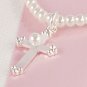 Cross Flower Girl/Communion 3 Piece Jewelry Set in personalized bag.