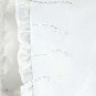Sarah Louise White Rose Bodice w/Petal Hem Christening Gown & Bonnet #137