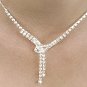 Love Knot Swarovski Crystal & Rhinestone Earring and Necklace Set