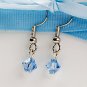 Colored Glass Pearl & Swarovski Crystal Earring & Necklace Set
