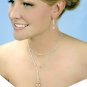 Swarovski Crystal & Freshwater Pearl Double Drop Jewelry Set