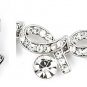 Elegant Tie Studded Cubic Zirconia Set by Mariel Designs