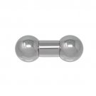15mm gauge Barbell | Internally Threaded 316L Stainless Steel Body Jewellery