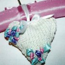 HOW TO Knitting Pattern Knit Heart Potpourri Sachet 213