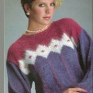 HOW TO KNITTING PATTERN Pullover Diamond Sweater 101
