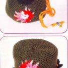 HOW TO CROCHET PATTERN Reversible Hat Bag Handbag Purse BOHO RETRO Hippy 927 Mod