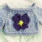 HOW TO Knitting Pattern Sweater 18"  Doll Clothes K111