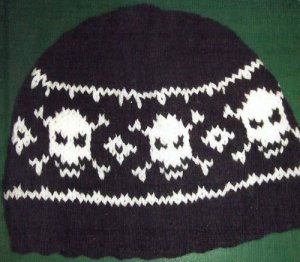 CAP FREE PATTERN SKULL | Patterns For You