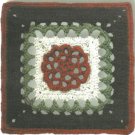 2 CROCHET PATTERN ONLY Trivet Hot Pad Square 6523 FIY