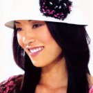 How To DIY CROCHET PATTERN Flower Rose Hat Handbag Belt Accessory Embellish 912