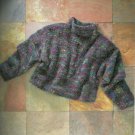 HOW TO KNITTING PATTERN Pullover Sweater Cowl Neck 34